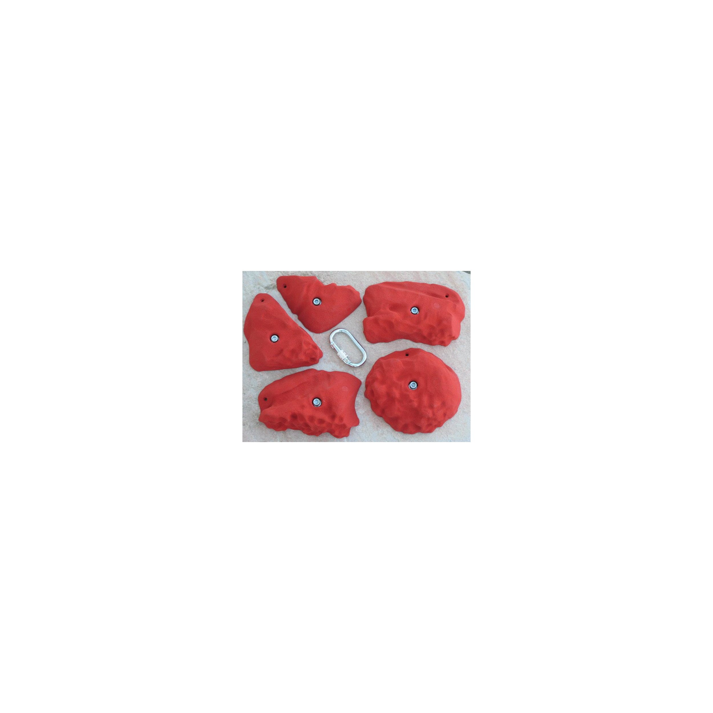 Klettergriff-Set Carega 5-teilig
