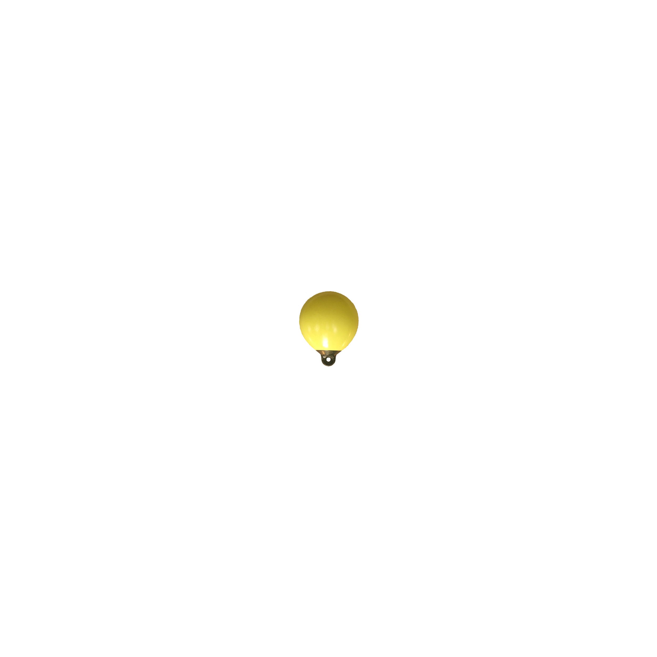 Kugelfender - B20 - 2 kg Auftrieb - Farbe gelb