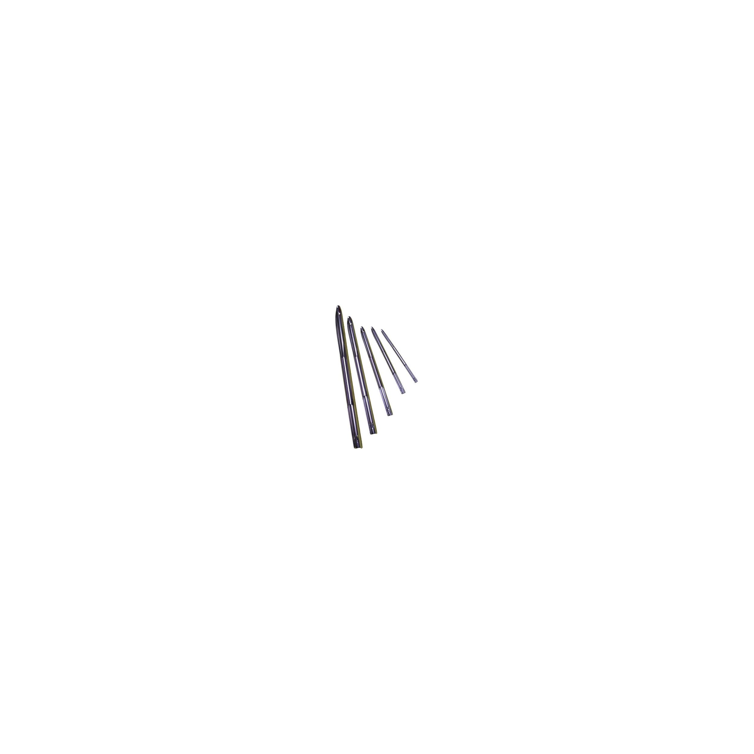 Spleißnadel Set für Hohlgeflecht 4-14mm | rostfrei